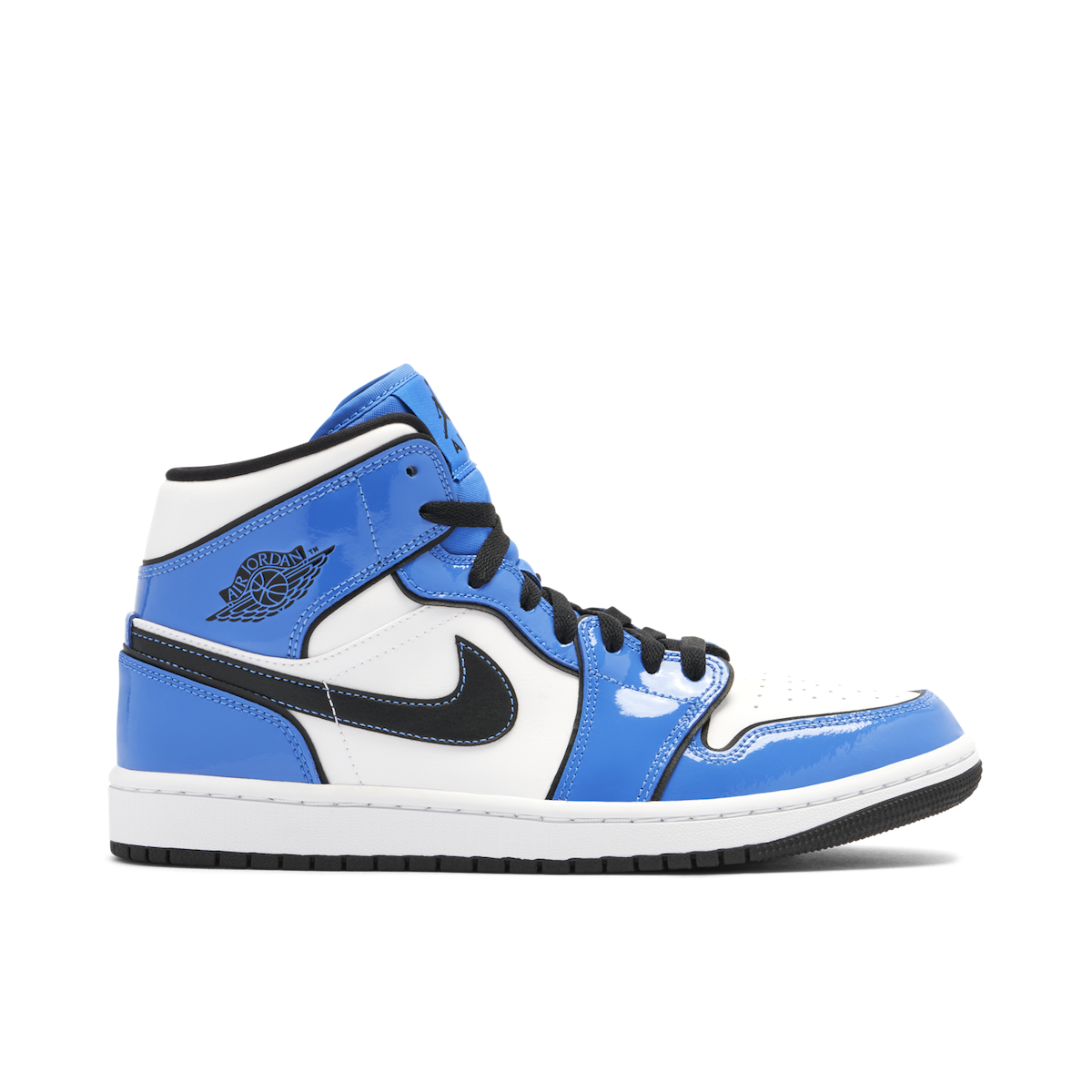 Air Jordan 1 Mid 'Signal Blue' Sneakers