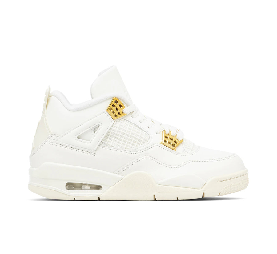 JORDAN 4 'SAIL METALLIC GOLD' (WMNS)