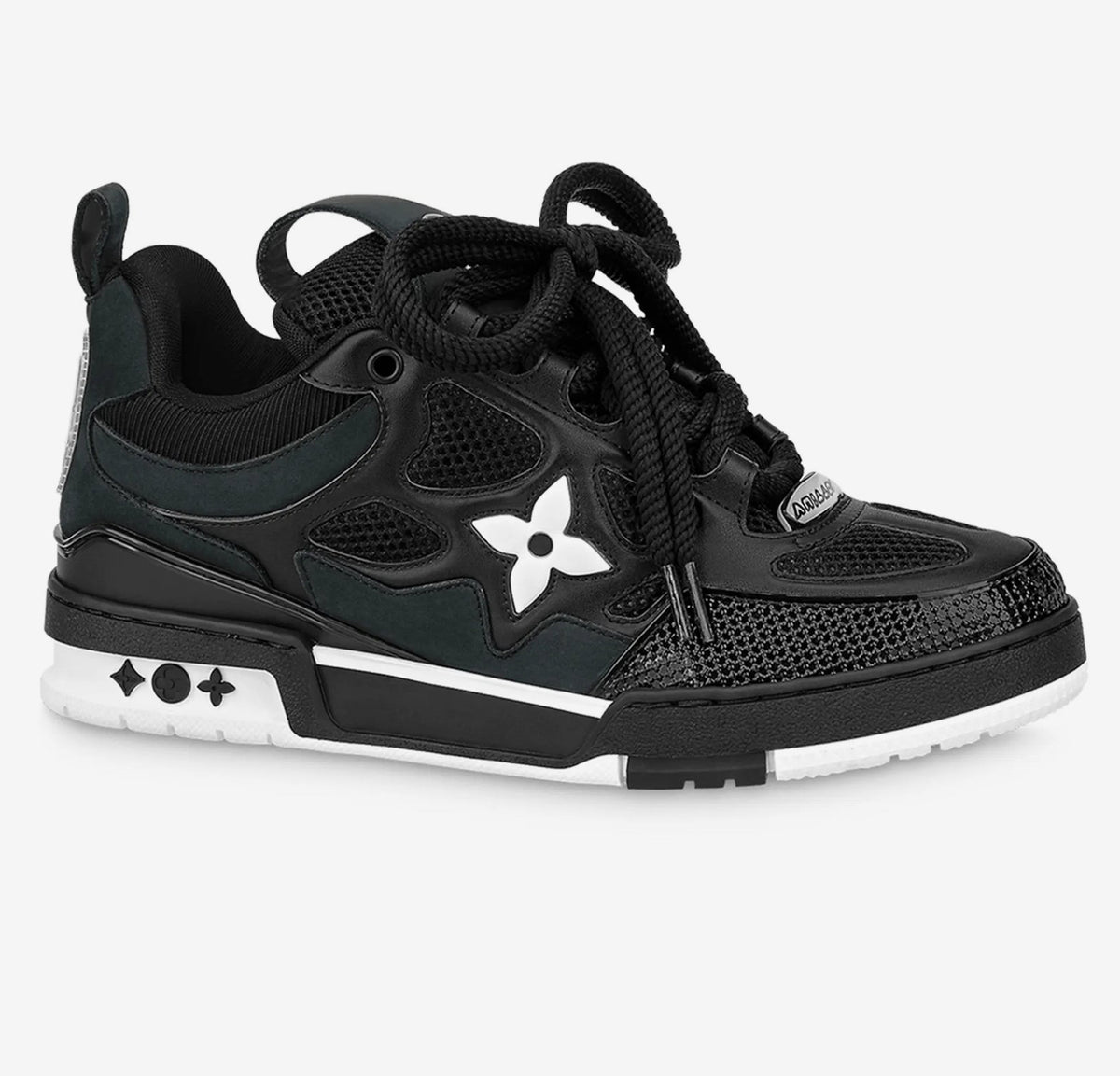 Louis Vuitton LV Skate 'Black White' Sneakers