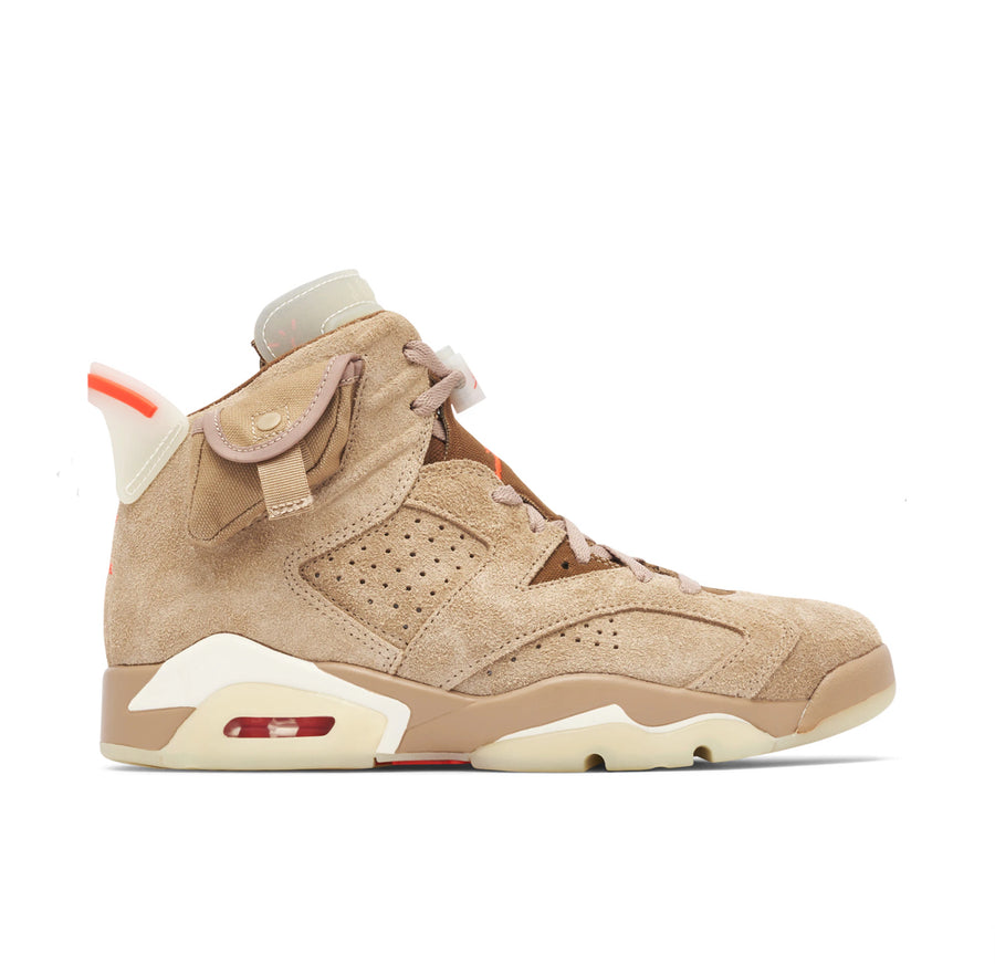 JORDAN 6 X TRAVIS SCOTT 'BRITISH KHAKI'