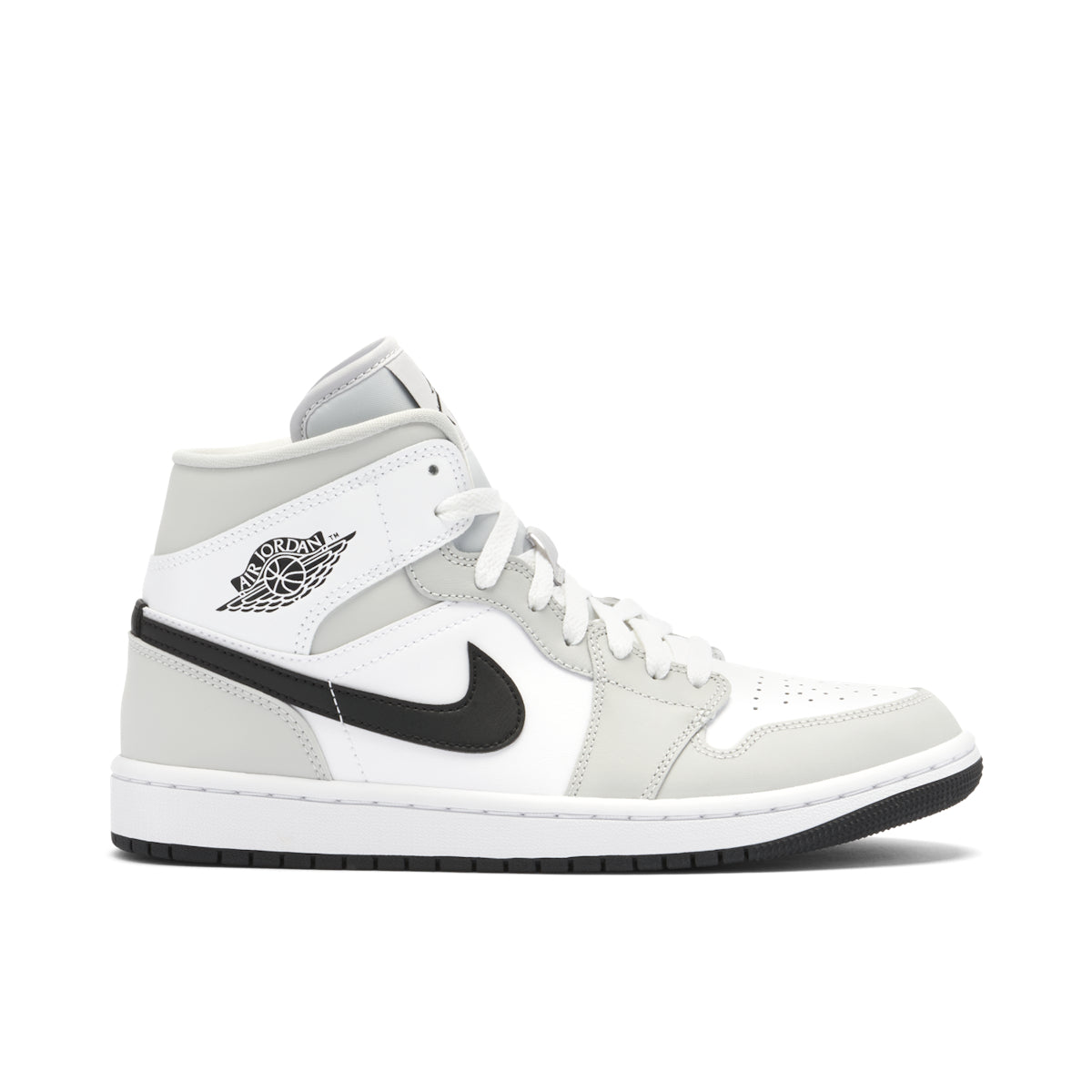 Jordan 1 Mid 'Light Smoke Grey' Sneakers