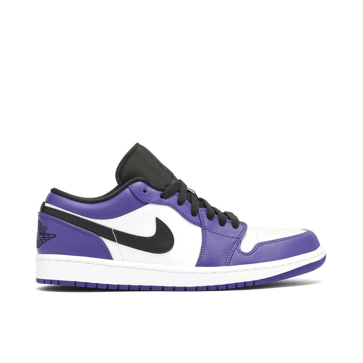 Air Jordan 1 Low 'Court Purple White' Sneakers