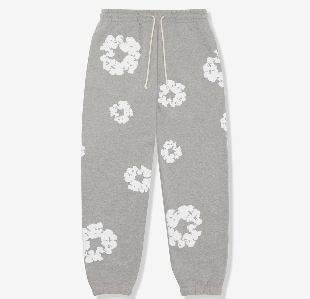 Denim Tears Cotton Wreath Sweatpants 'Grey'