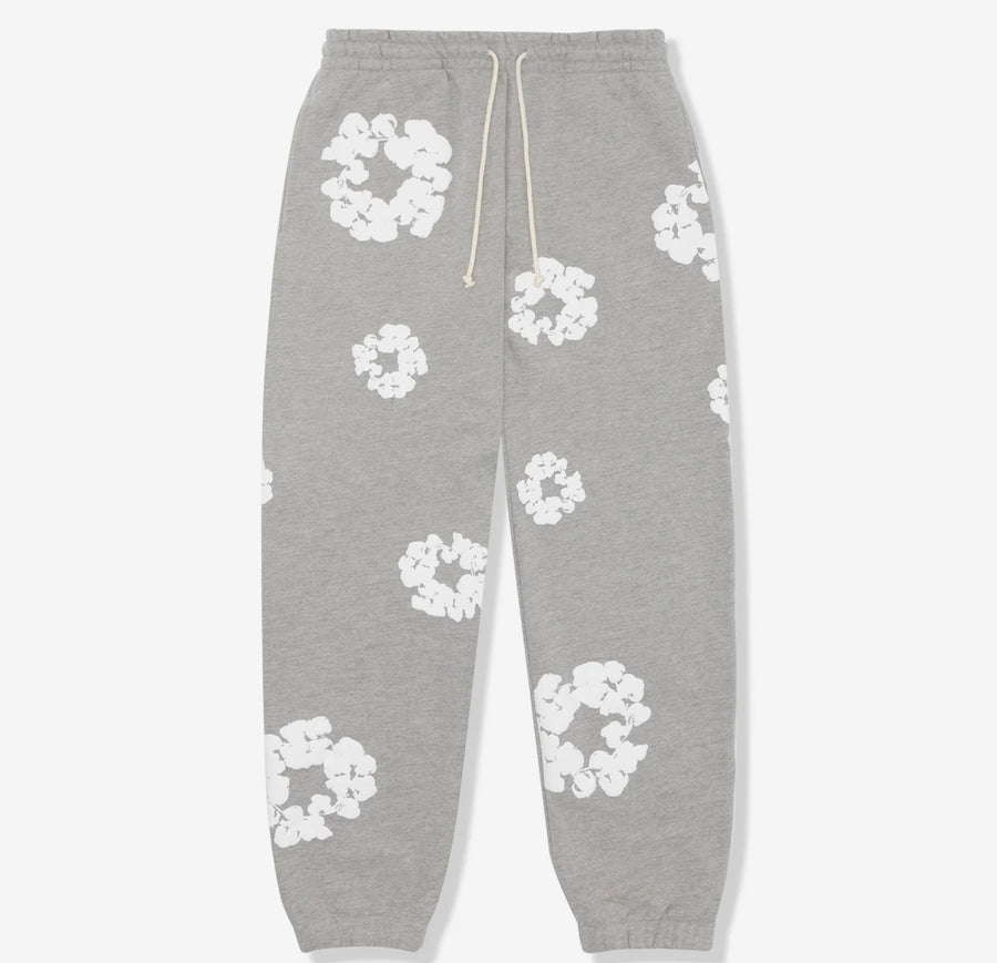 DENIM TEARS COTTON WREATH SWEATPANTS 'GREY'
