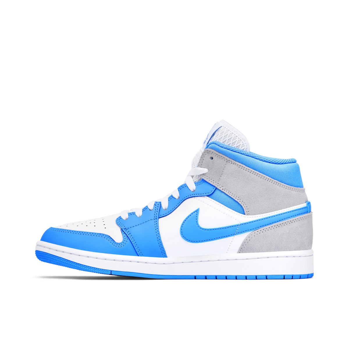 Air Jordan 1 Mid 'University Blue Grey' Sneakers image 4