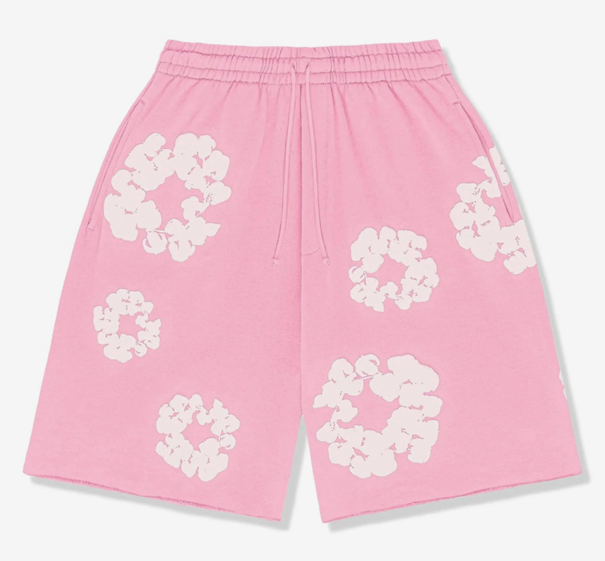 Denim Tears Cotton Wreath Shorts 'Pink' image 2