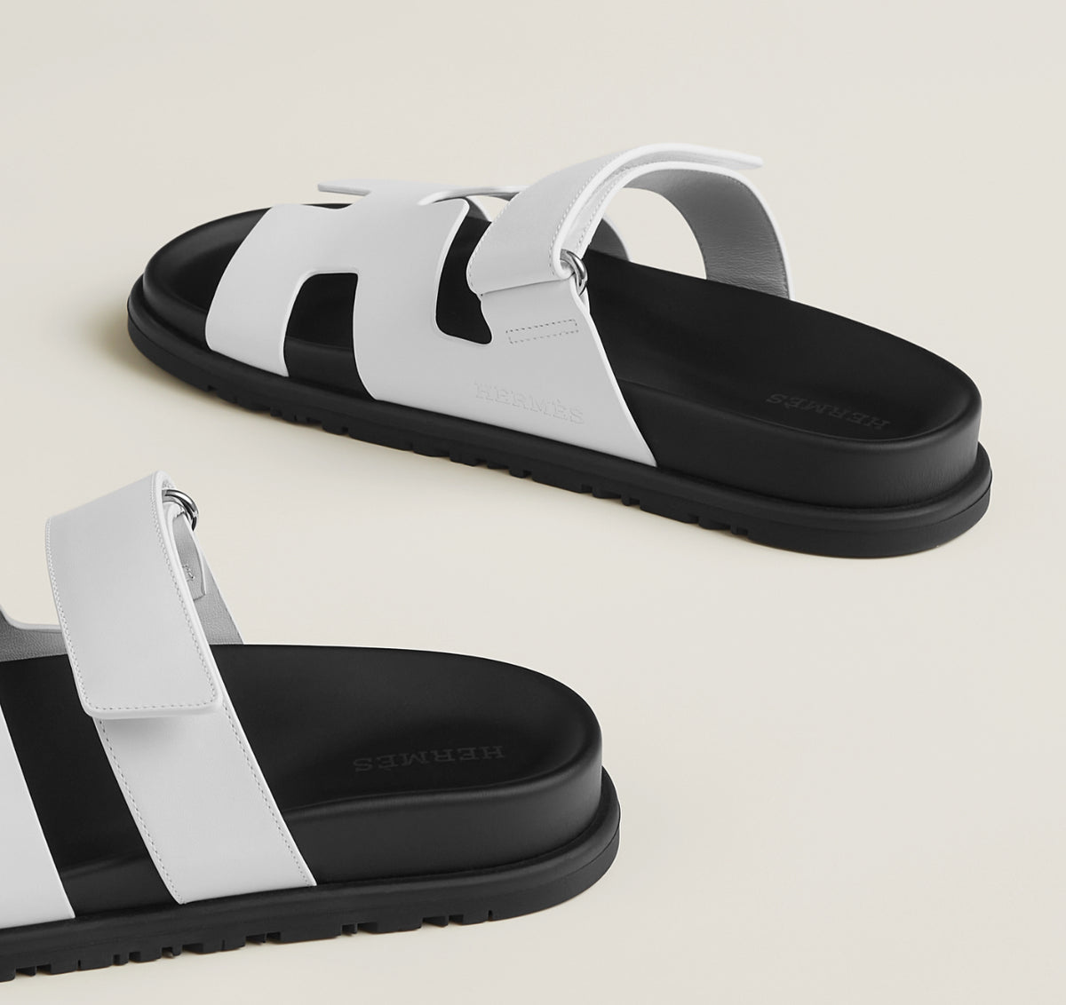Hermès Chypre Sandal 'Blanc' image 3