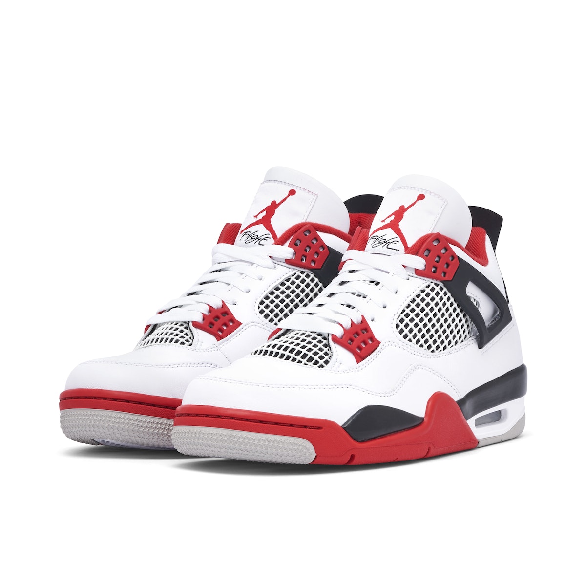 Jordan 4 'Fire Red' Sneakers image 2