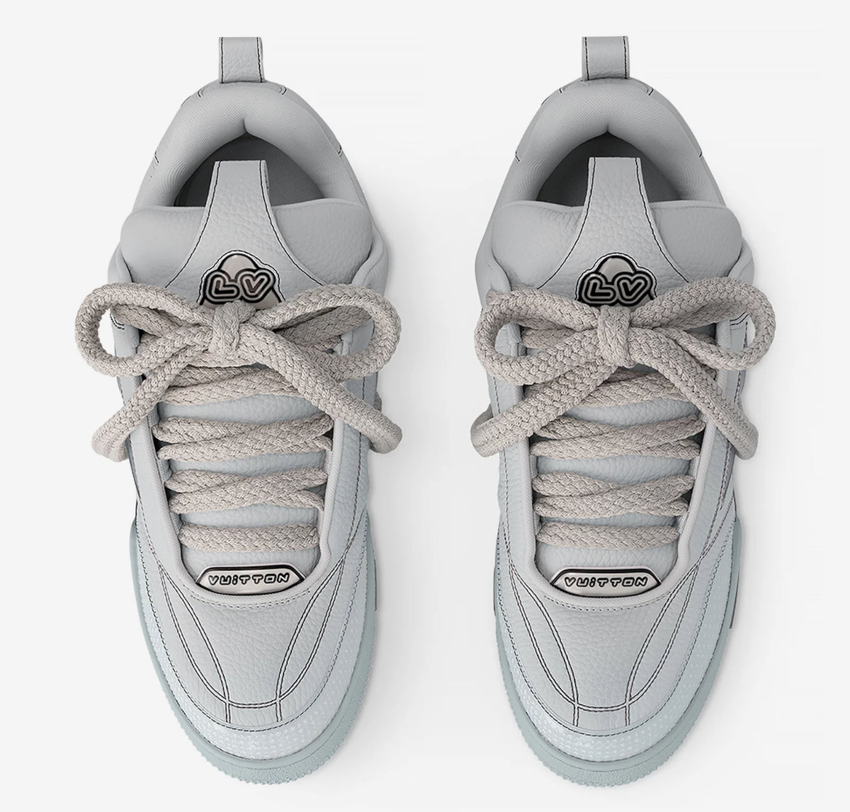 Louis Vuitton LV Skate 'Grey' Sneakers image 2