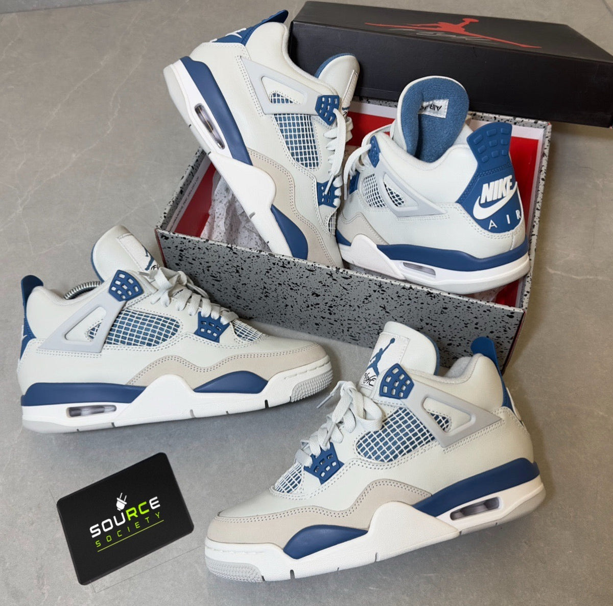 Air Jordan 4 'Military Blue' (2024) Sneakers image 2