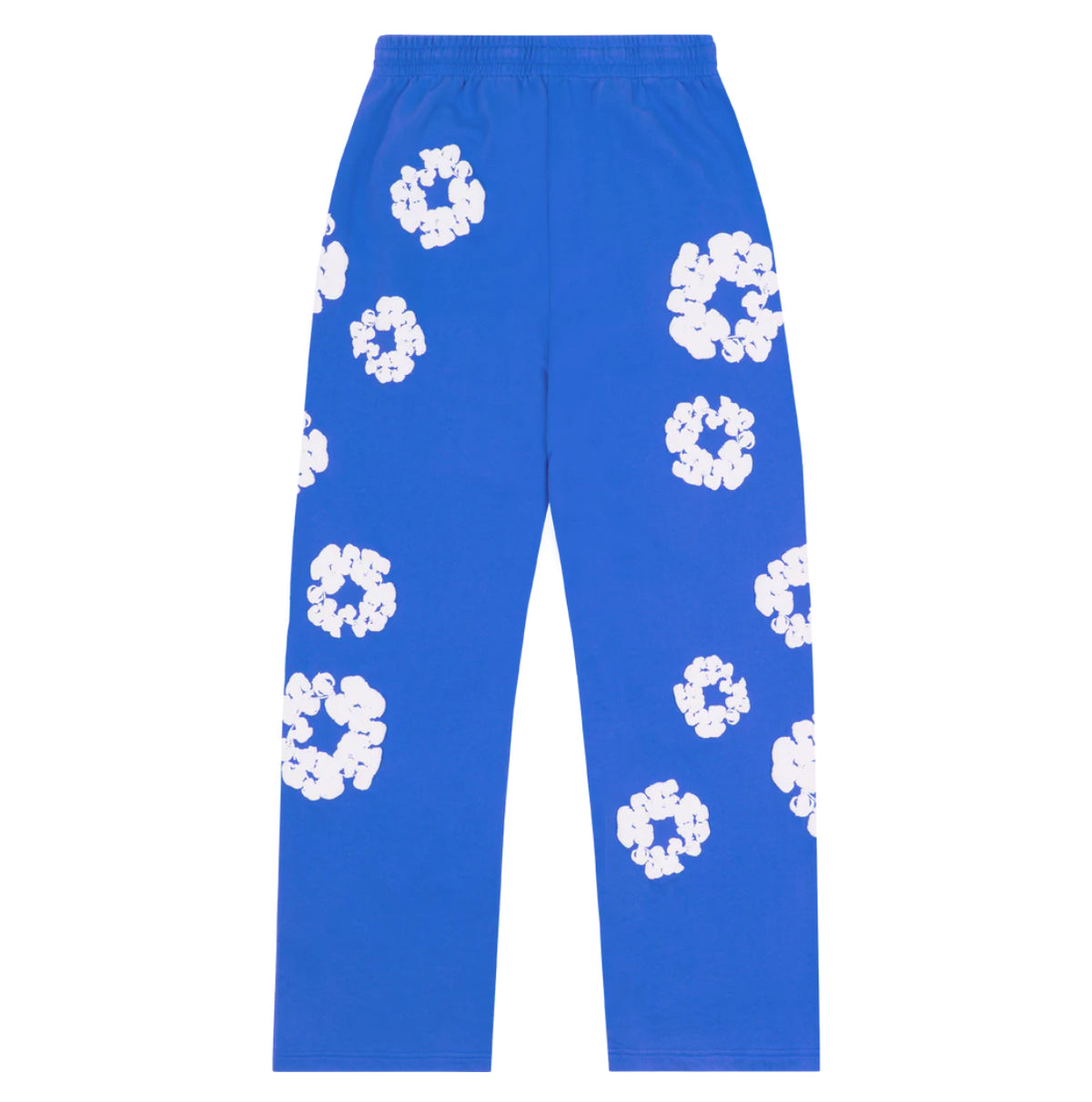 Denim Tears Cotton Wreath Baggy Sweatpants 'Blue' image 2