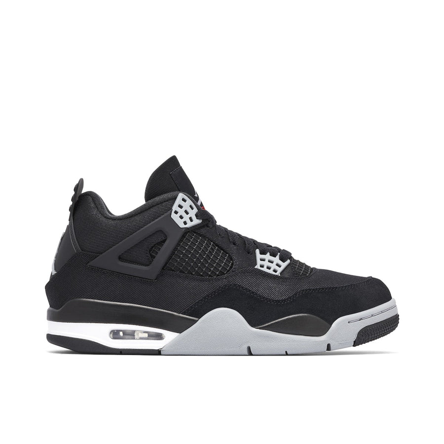 JORDAN 4 'BLACK CANVAS'