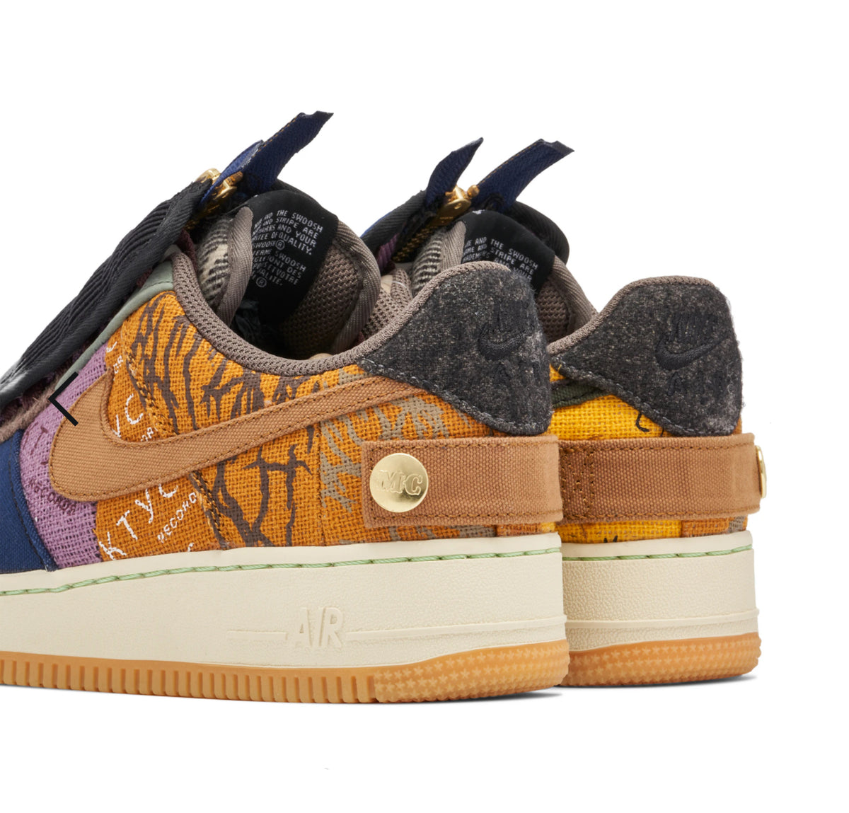 Nike Air Force 1 Low x Travis Scott 'Sail' Sneakers image 3