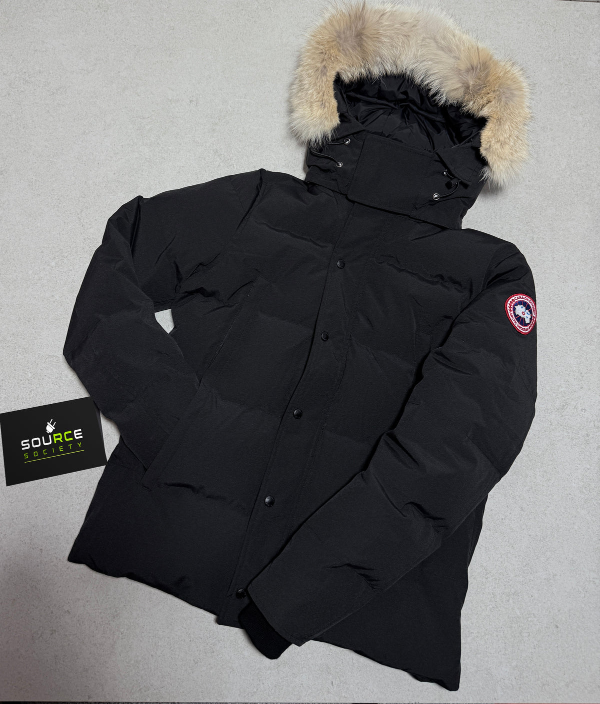 CG ‘WYNDHAM PARKA’ BLACK