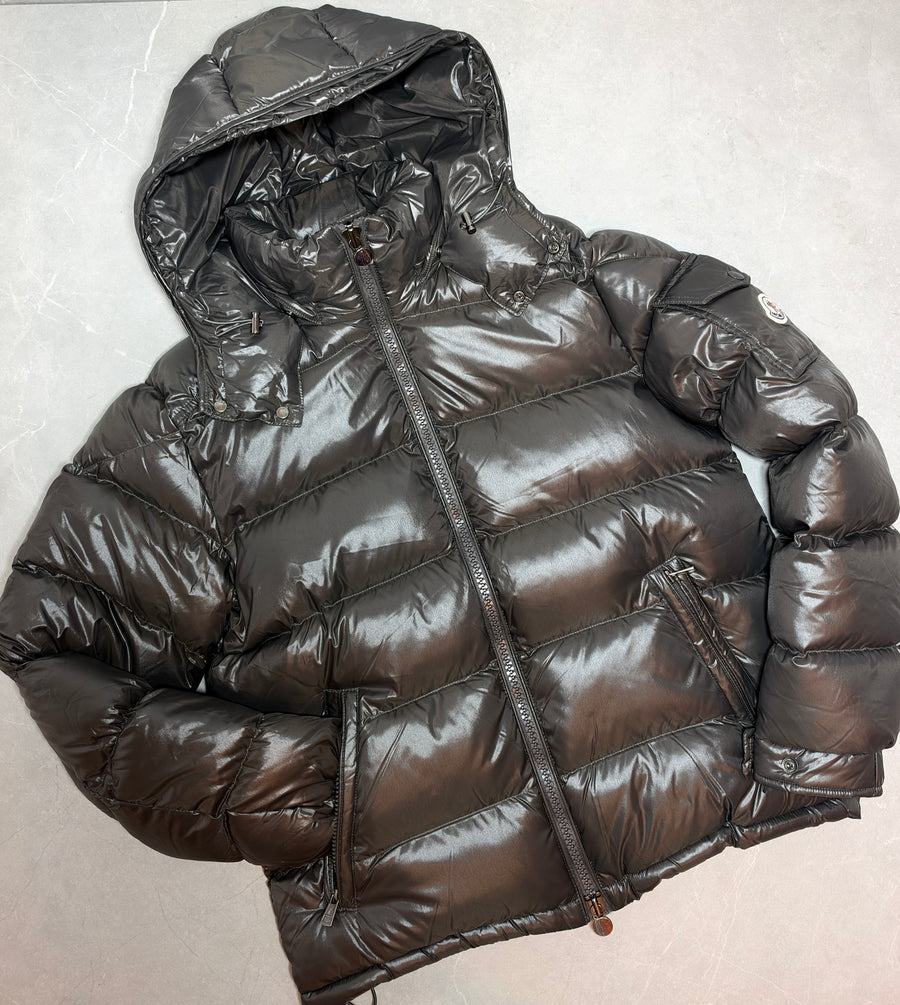 MONCLER MAYA PUFFER JACKET ‘CHARCOAL’