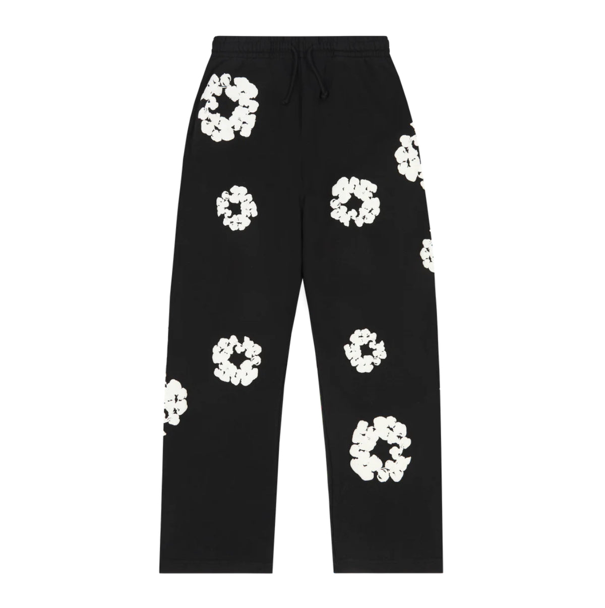Denim Tears Cotton Wreath Baggy Sweatpants 'Black'