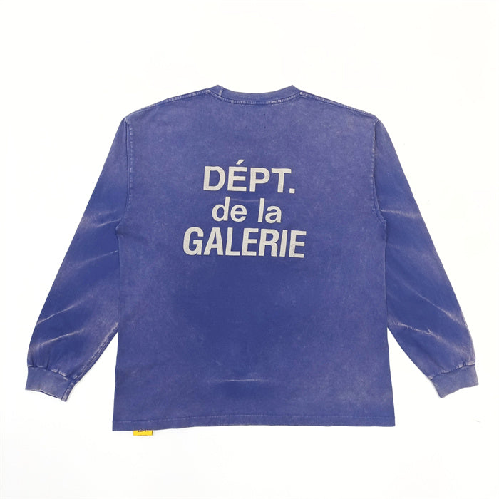 Gallery Dept. Long Sleeve T-Shirt 'Navy' image 2