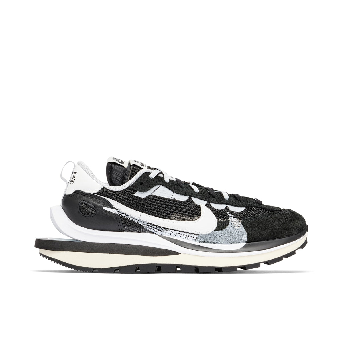 Sacai Vaporwaffle 'Black White' Sneakers