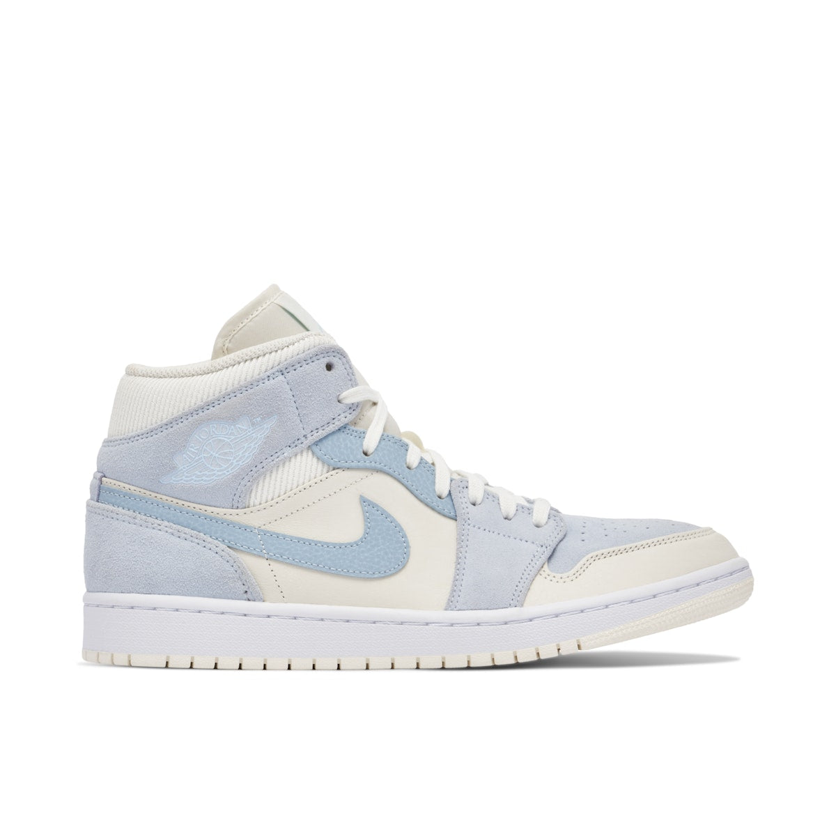 Jordan 1 Mid 'Mixed Textures Blue' Sneakers