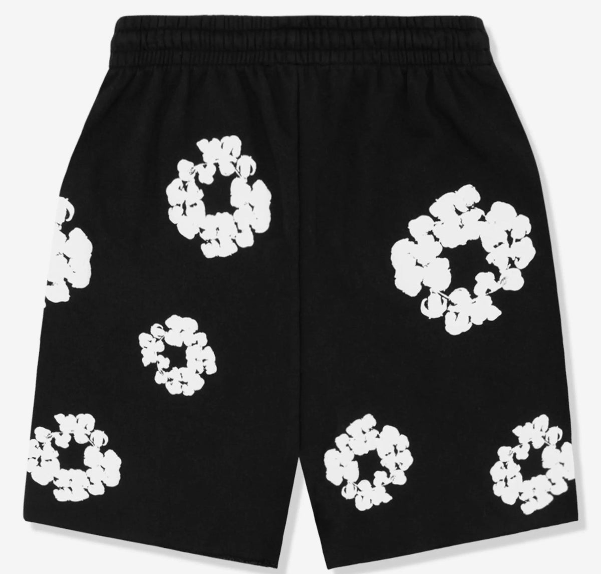 Denim Tears Cotton Wreath Shorts 'Black' image 3