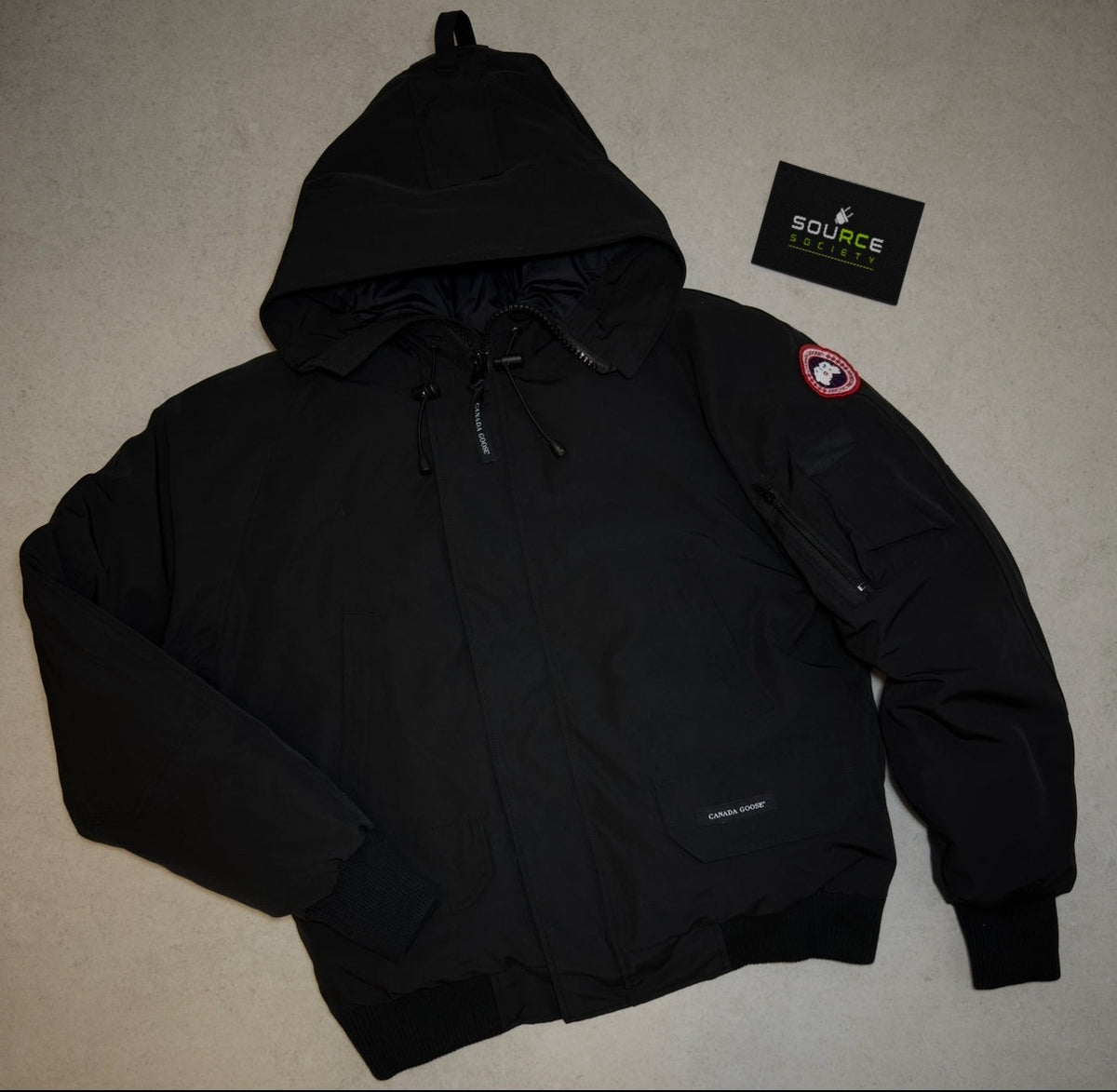 Canada Goose Chilliwack Bomber 'Black' image 3