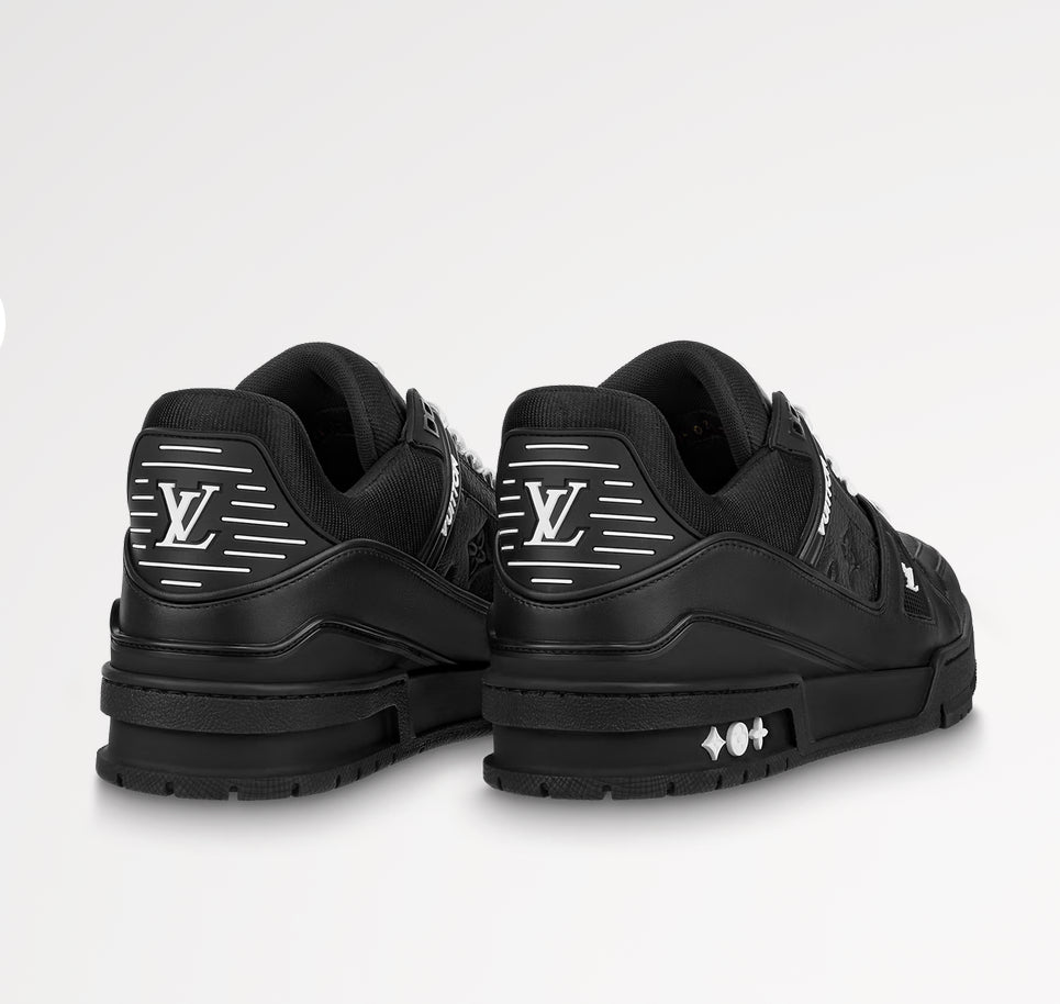 Louis Vuitton LV Trainer 'Black Embossed Monogram' image 2