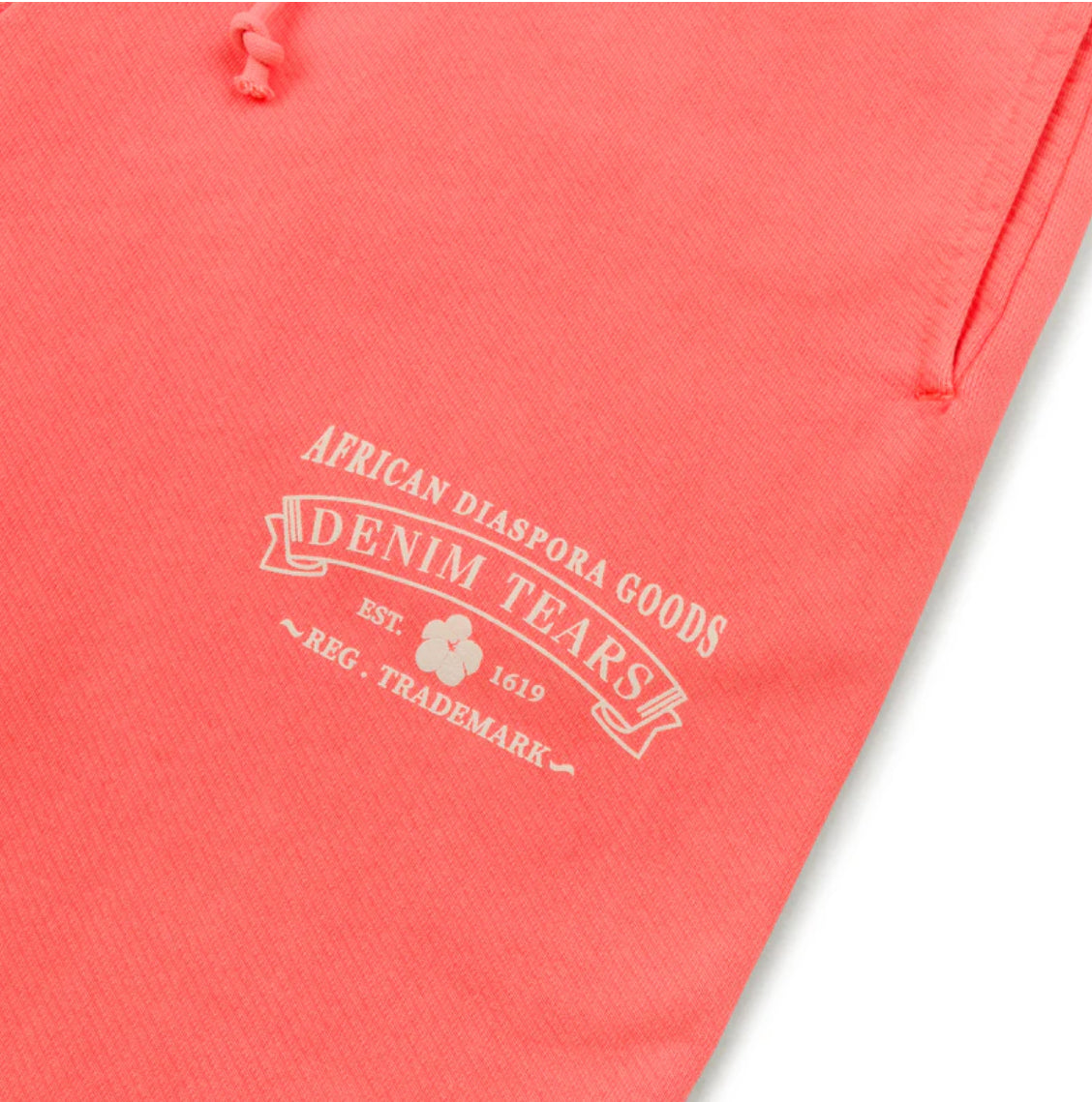 Denim Tears ADG Sweatpants 'Sea Coral' image 2