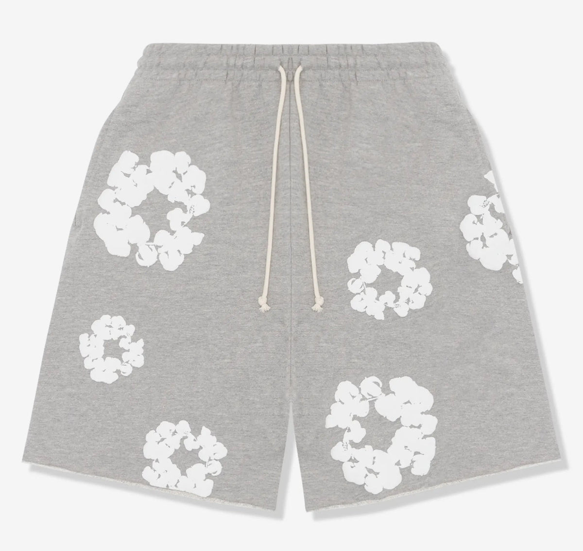 Denim Tears Cotton Wreath Shorts 'Grey' image 2