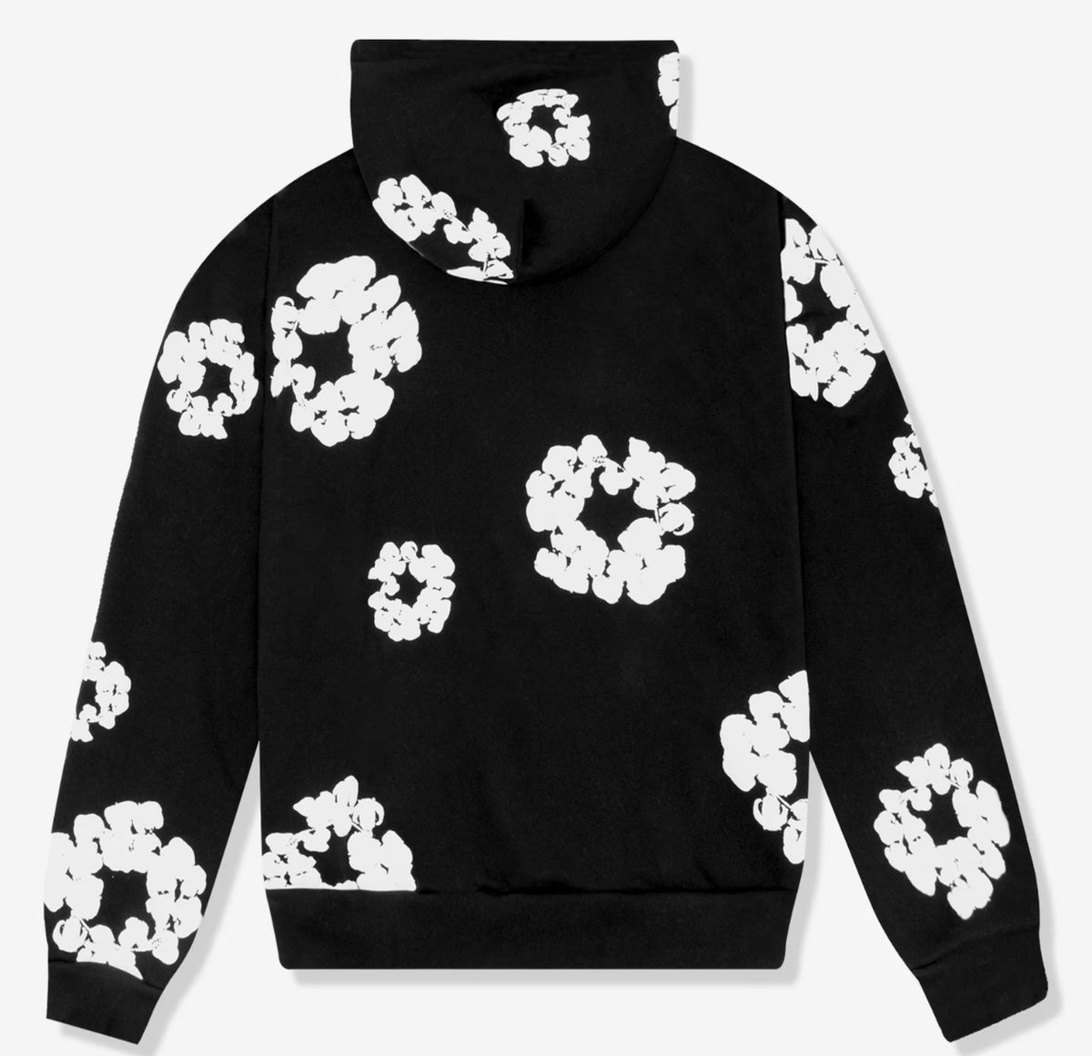Denim Tears Cotton Wreath Hoodie 'Black' image 2