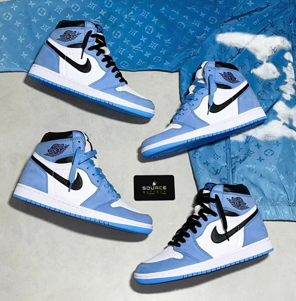 Jordan 1 High OG 'University Blue' Sneakers image 5