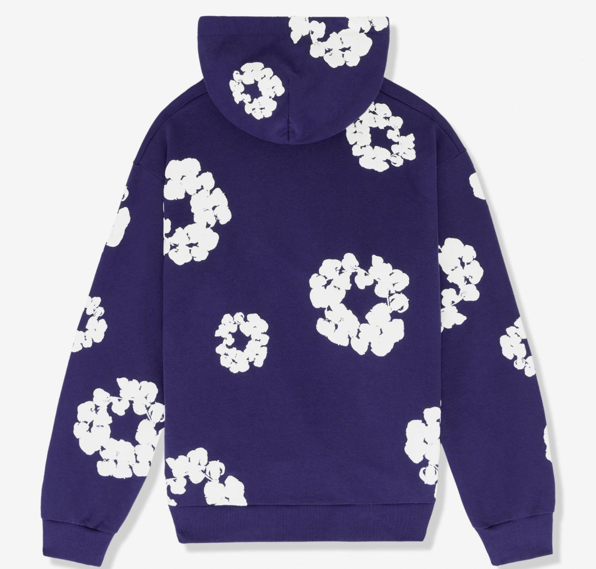 Denim Tears Cotton Wreath Hoodie 'Purple' image 2