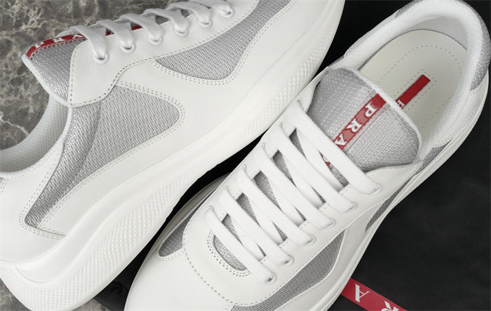 Prada Americas Cup Soft Rubber 'White' Sneakers image 4