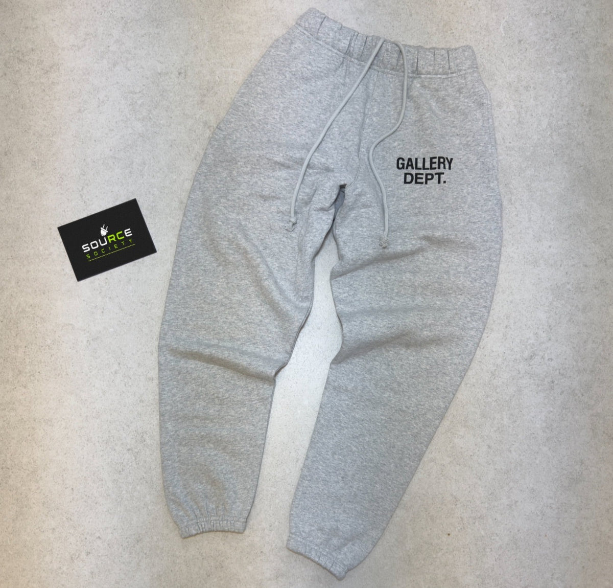 Gallery Dept. Tapered Logo-Print Sweatpants 'Grey'