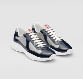 Prada Americas Cup Patent 'Navy' Sneakers
