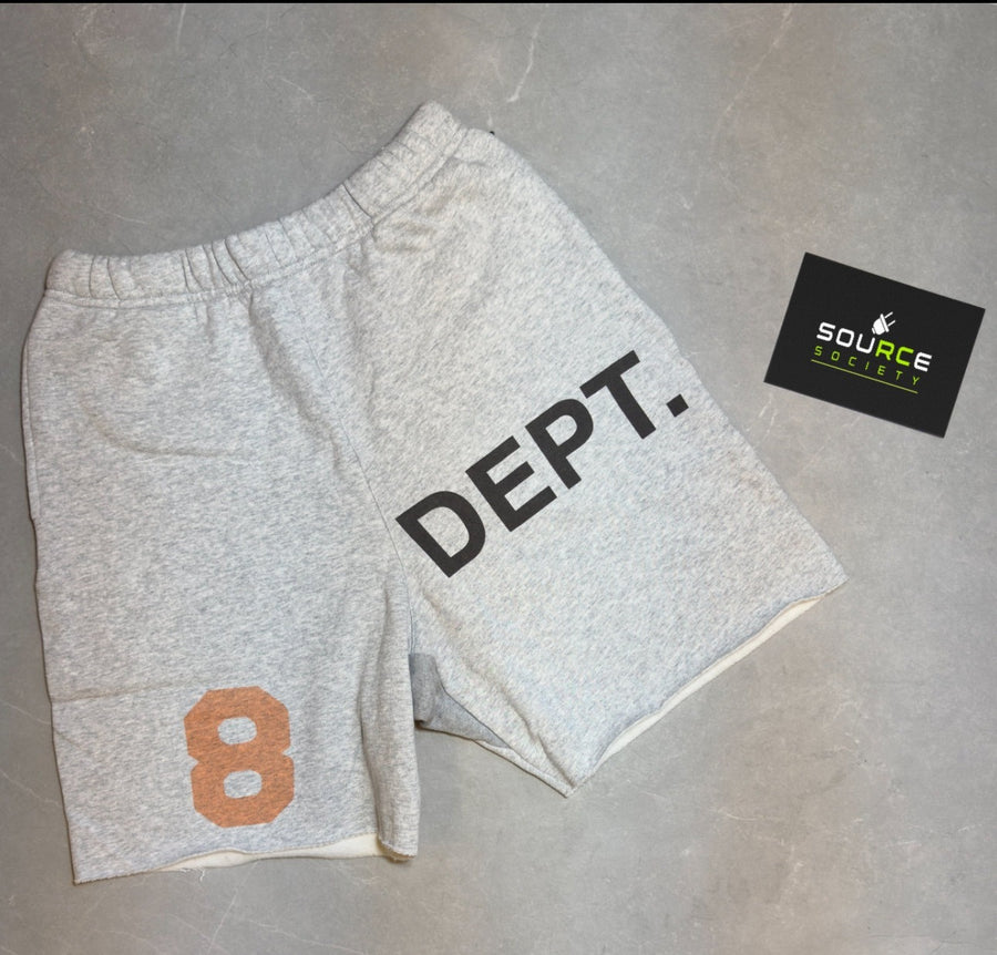 GALLERY DEPT. PRINTED DISTRESSED SWEAT SHORTS