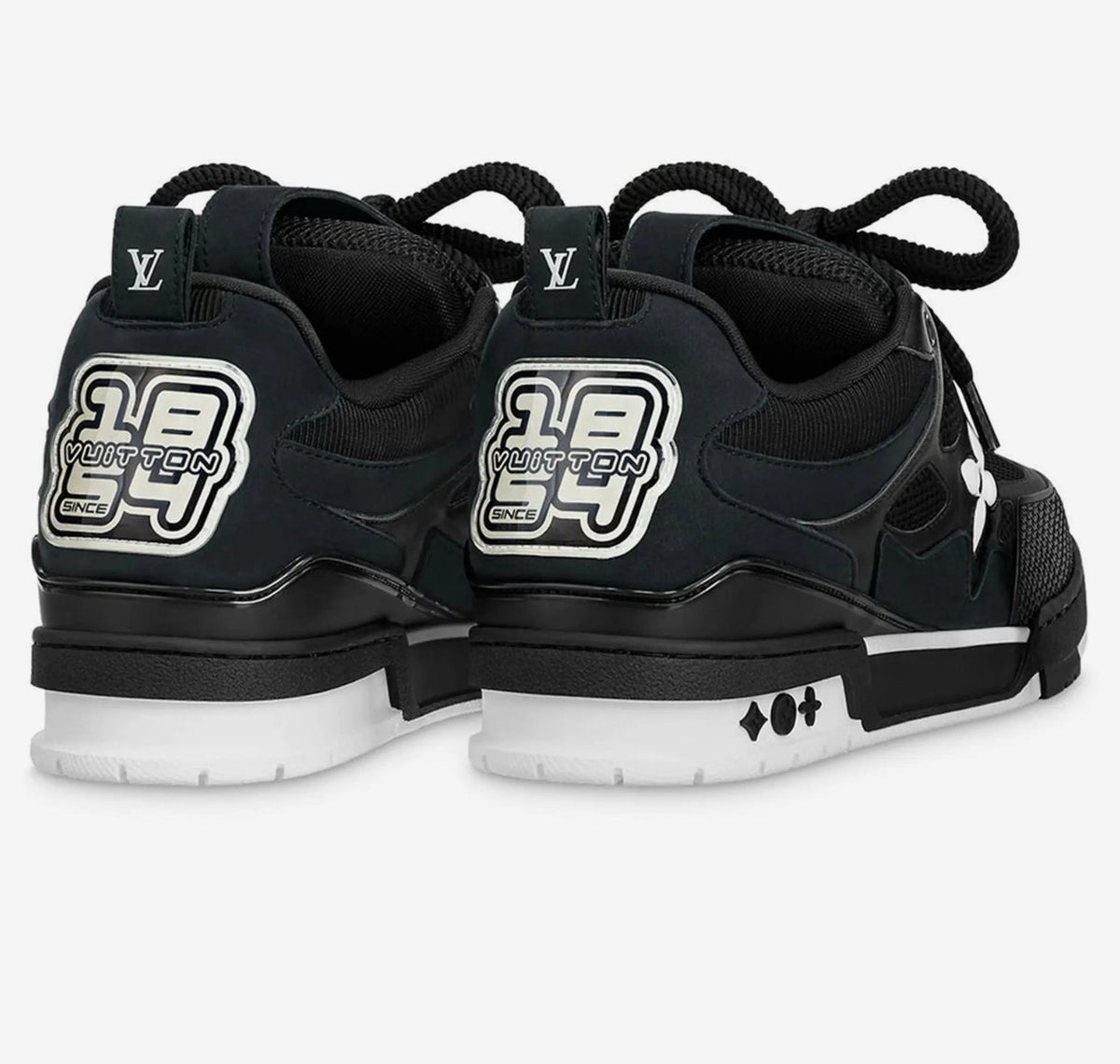 Louis Vuitton LV Skate 'Black White' Sneakers image 3