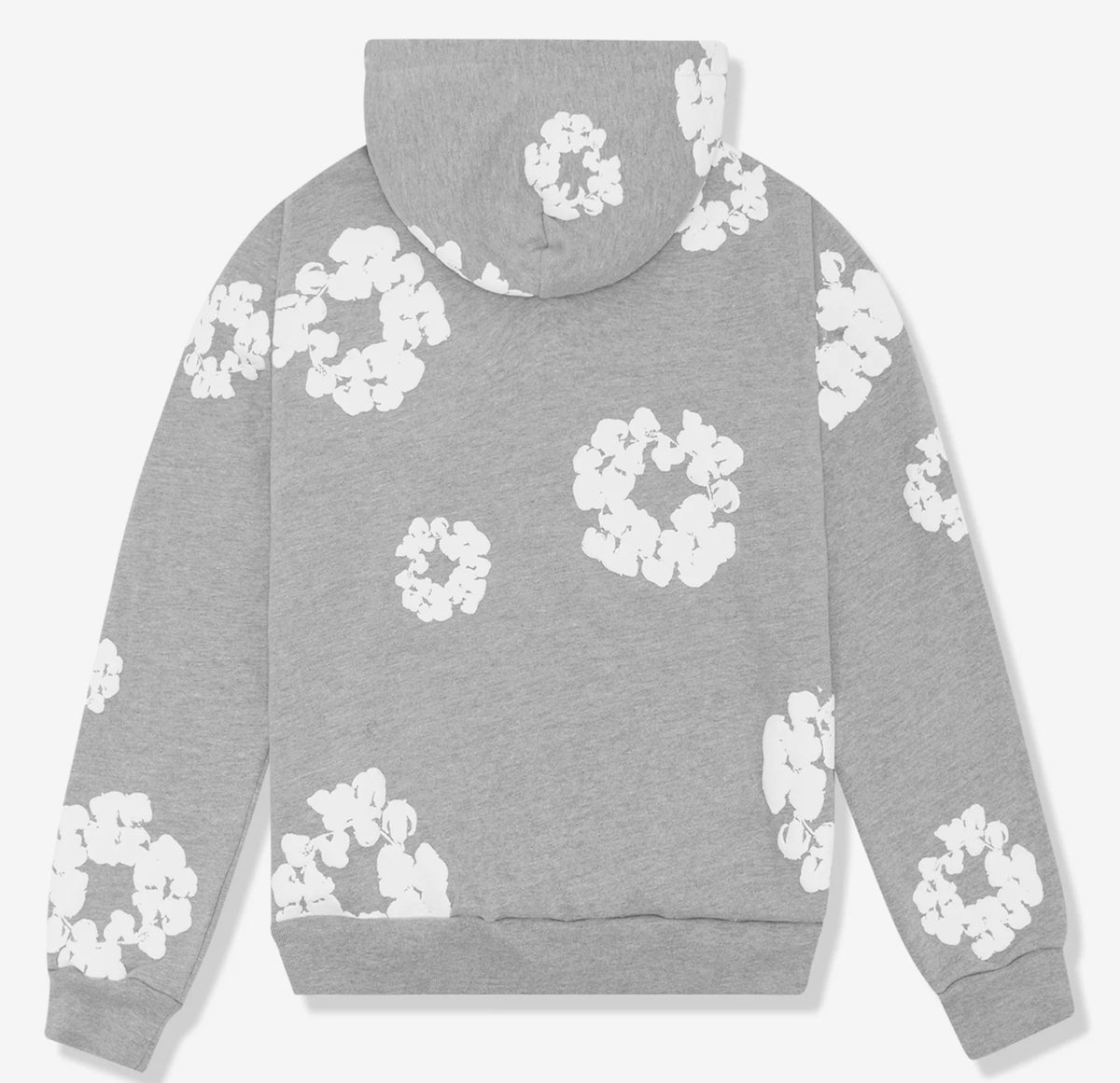Denim Tears Cotton Wreath Hoodie 'Grey' image 2