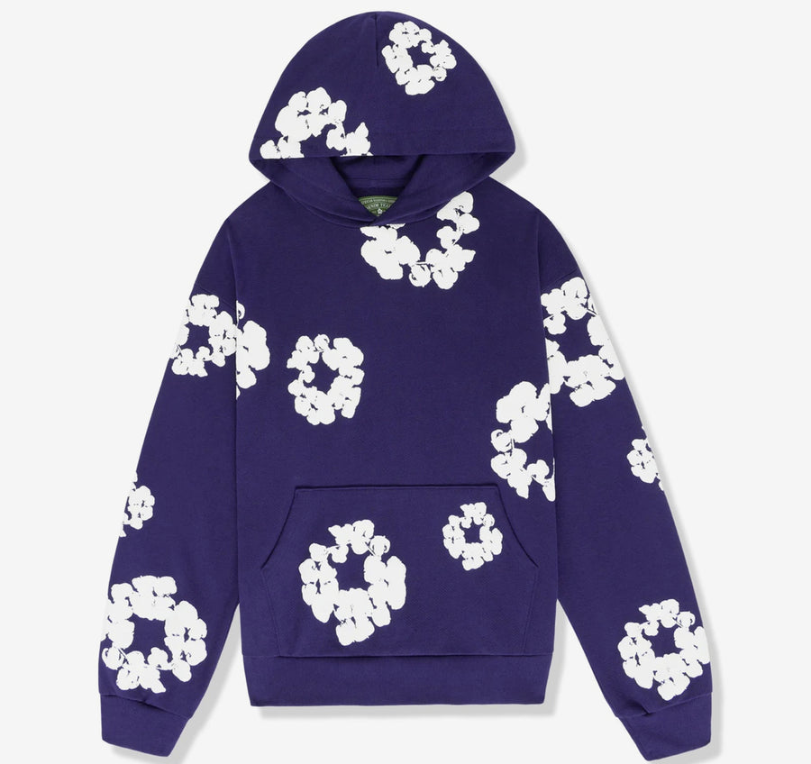 DENIM TEARS COTTON WREATH HOODIE 'PURPLE'