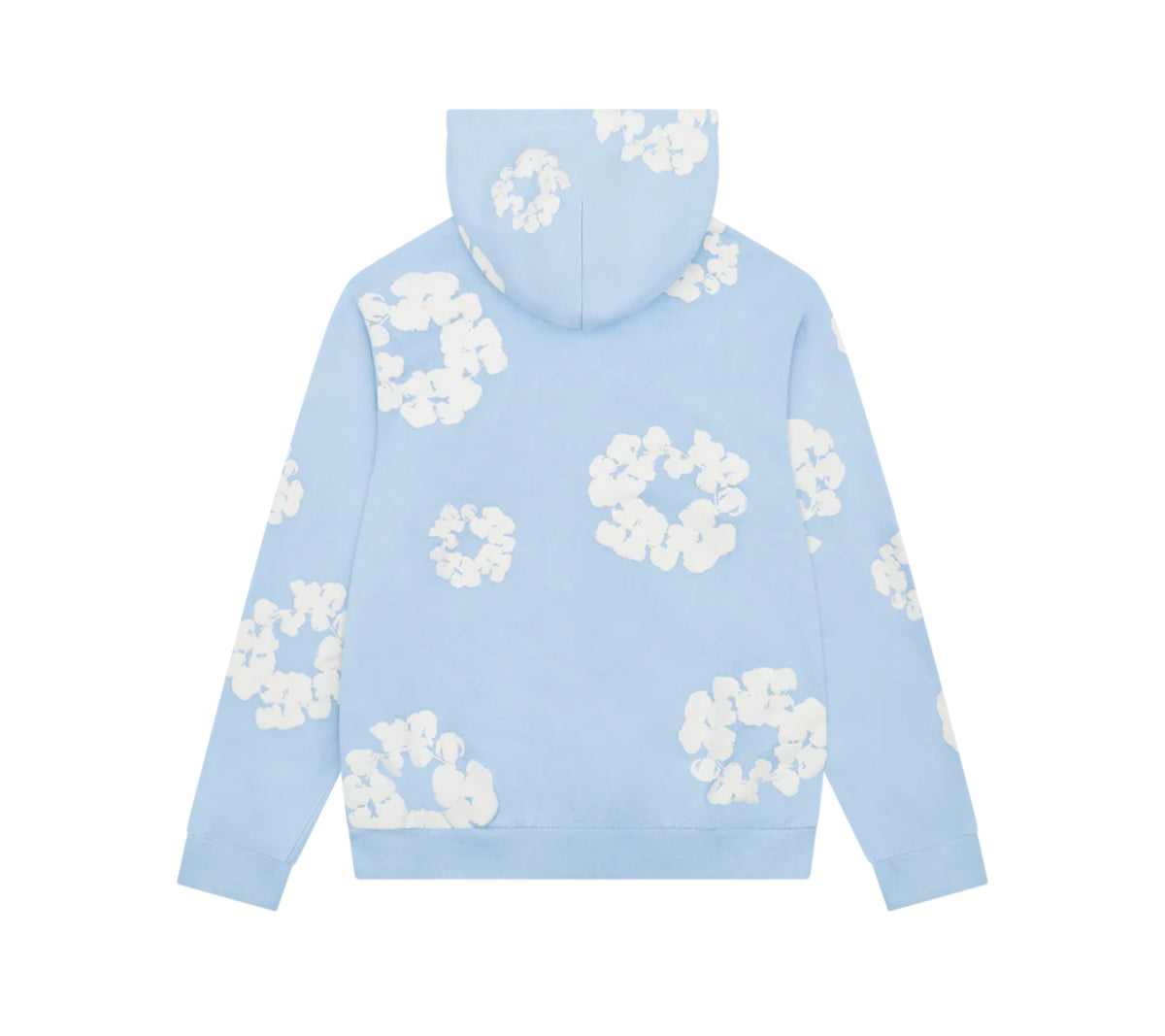 Denim Tears Cotton Wreath Hoodie 'Powder Blue' image 2