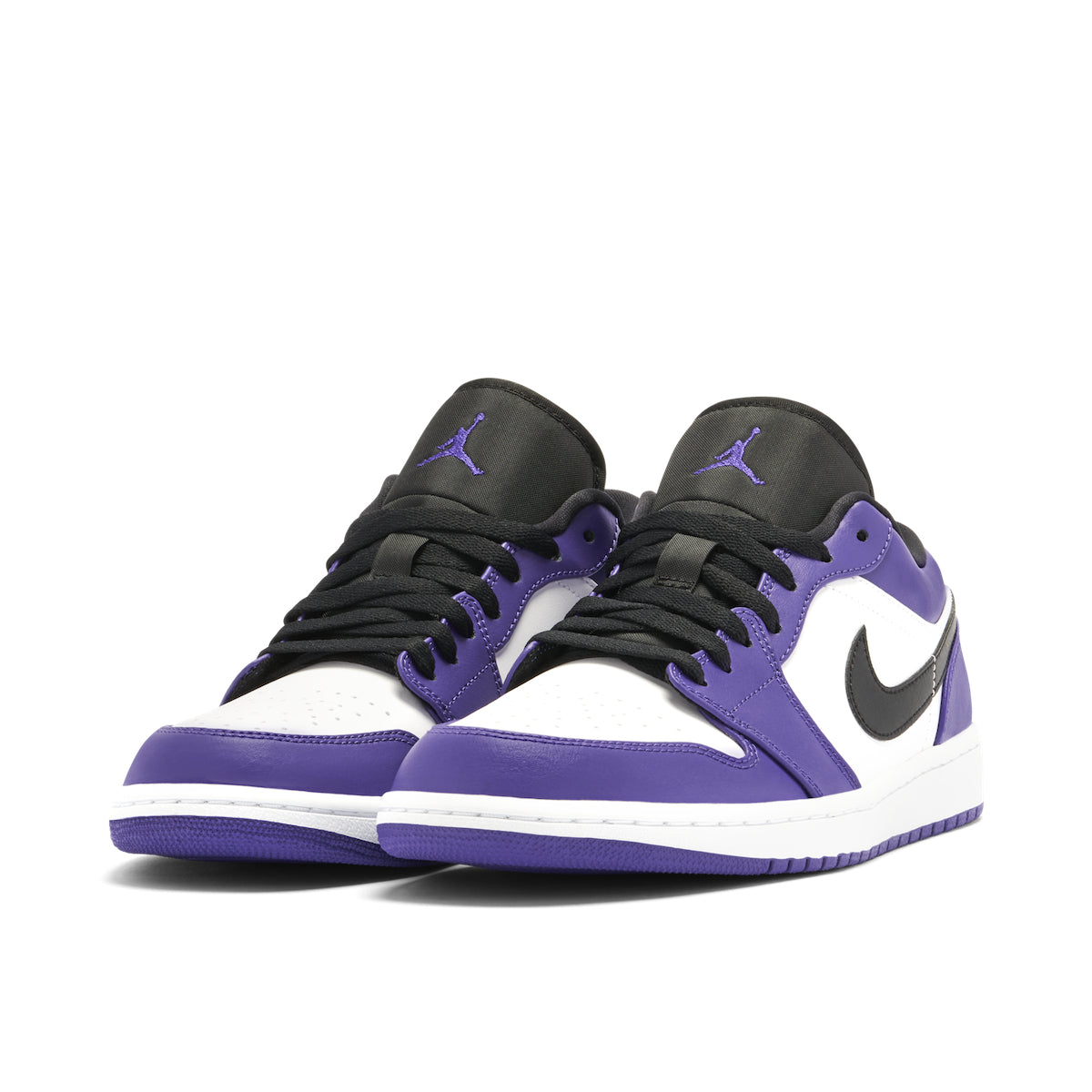 Air Jordan 1 Low 'Court Purple White' Sneakers image 4