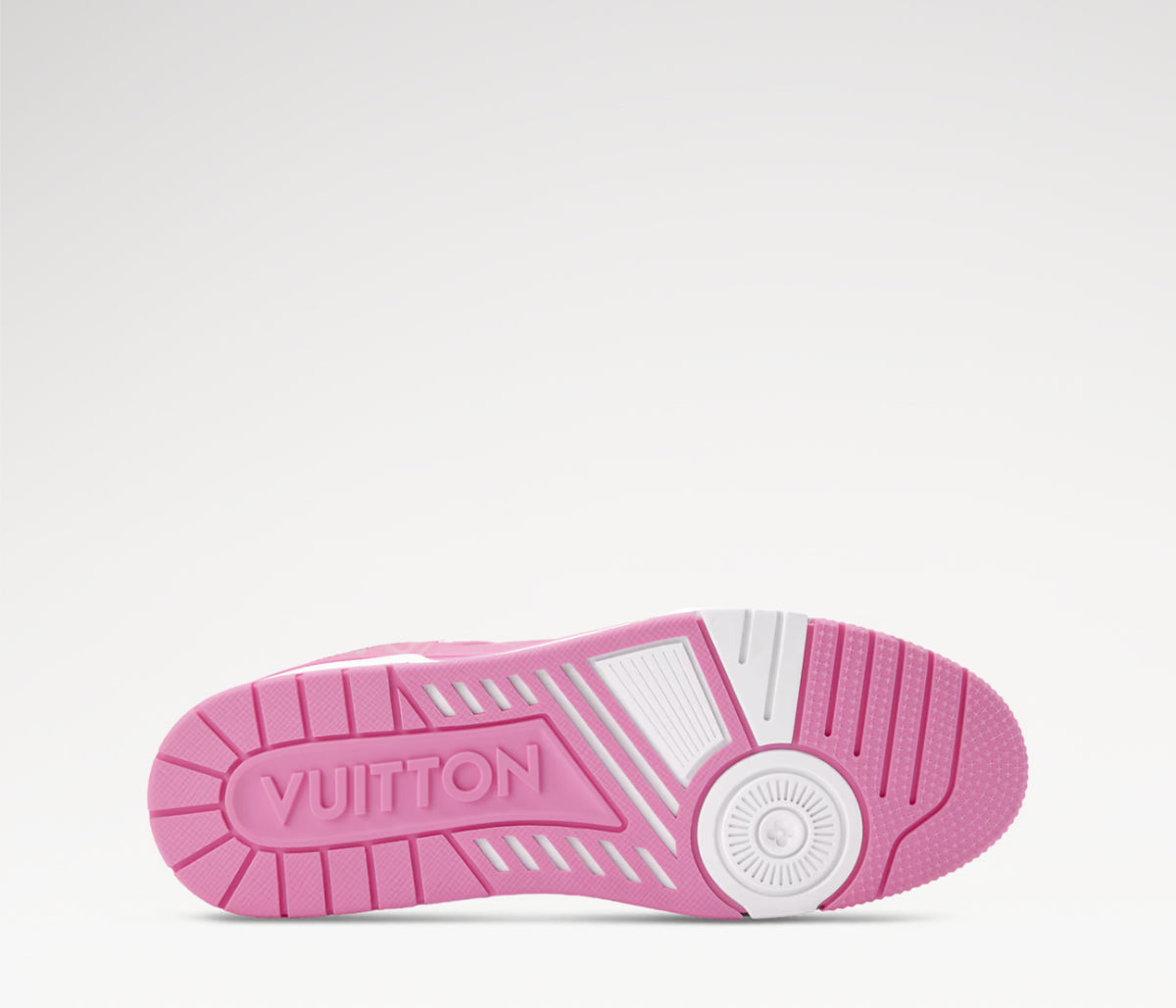 Louis Vuitton LV Trainer Monogram Denim 'Pink' Sneakers image 4