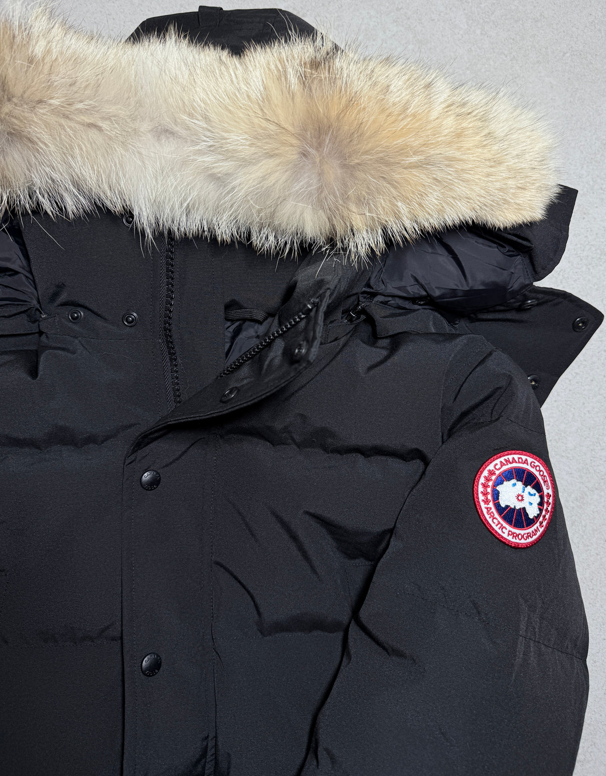 CG ‘WYNDHAM PARKA’ BLACK