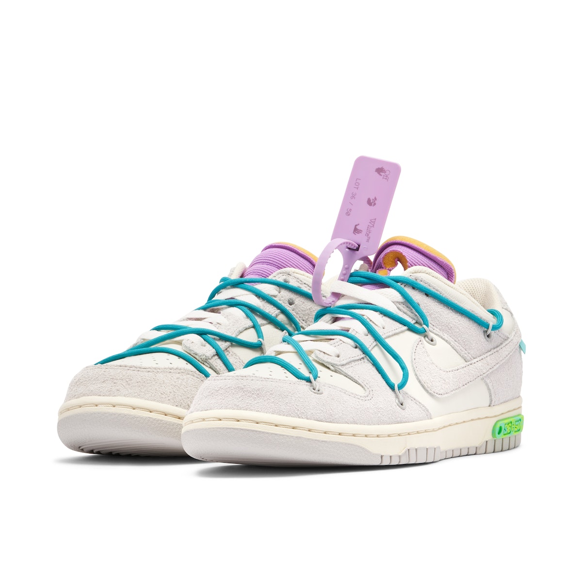 Nike Dunk Low x Off-White 'Lot 36' Sneakers image 2