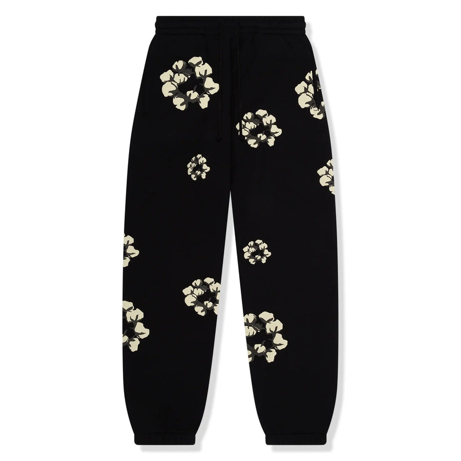 CACTUS TEARS COTTON WREATH JOGGERS 'BLACK'