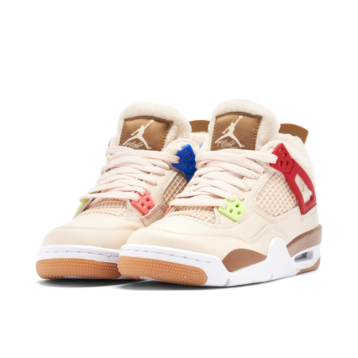 Jordan 4 'Wild Things' Kids Sneakers image 4