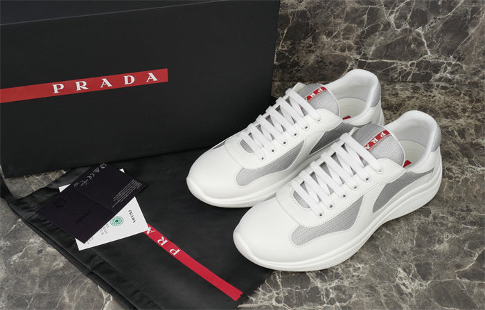 Prada Americas Cup Soft Rubber 'White' Sneakers image 3