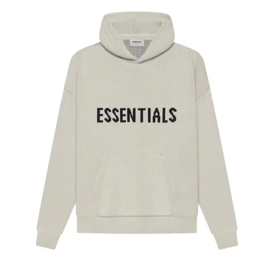 Fear of God Essentials Knit Hoodie 'Moss'