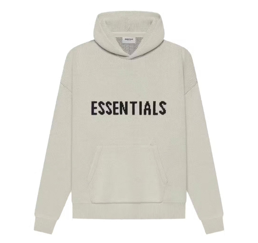 FOG ESSENTIALS KNIT HOODIE 'MOSS'