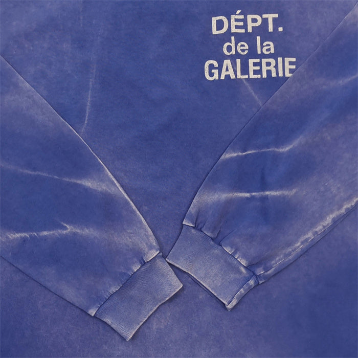 Gallery Dept. Long Sleeve T-Shirt 'Navy' image 3