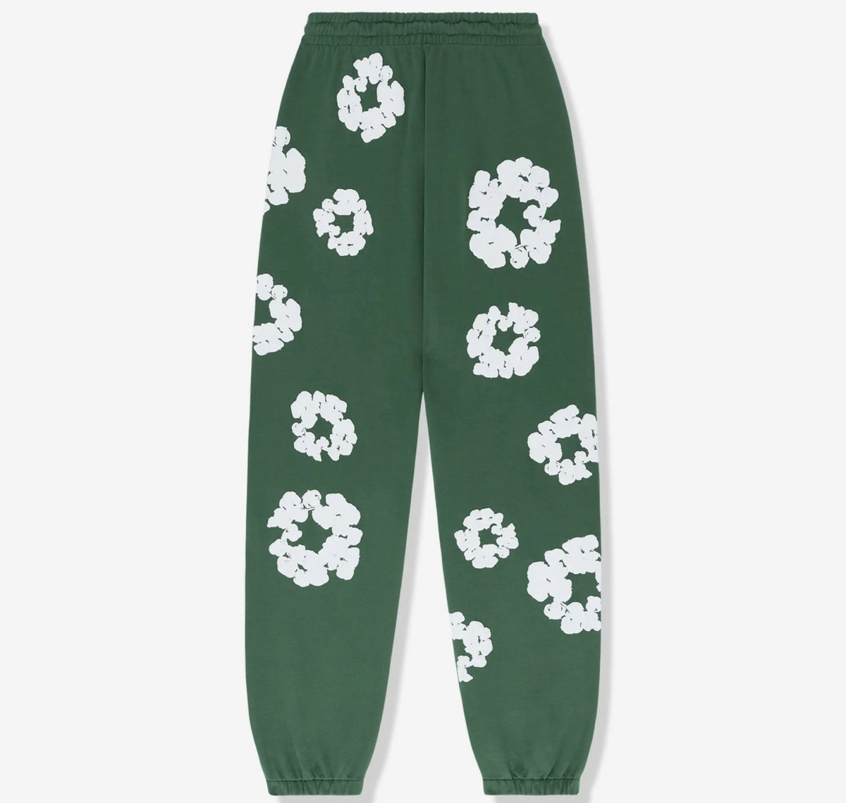 Denim Tears Cotton Wreath Sweatpants 'Green' image 2